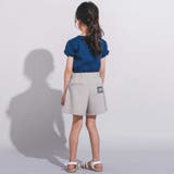 リネン調オックスタックショートパンツ(90~160cm) | BeBe | 詳細画像5 