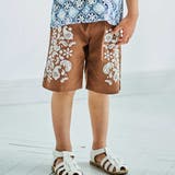 ペーズリープリントストレッチオックスハーフパンツ(90~150cm) | BeBe | 詳細画像1 