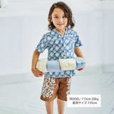 ペーズリープリントストレッチオックスハーフパンツ(90~150cm) | BeBe | 詳細画像2 