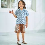 ペーズリープリントストレッチオックスハーフパンツ(90~150cm) | BeBe | 詳細画像3 