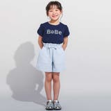 【WEB限定】ツイルストレッチウエストリボンショートパンツ(100~140cm) | BeBe | 詳細画像5 
