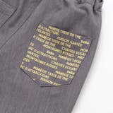 【WEB限定】ツイルストレッチポケットロゴプリントハーフパンツ(100~140c… | BeBe | 詳細画像13 