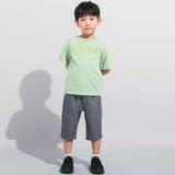 【WEB限定】ツイルストレッチポケットロゴプリントハーフパンツ(100~140c… | BeBe | 詳細画像5 