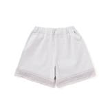 スラブオックス裾レースショートパンツ(90~150cm) | BeBe | 詳細画像11