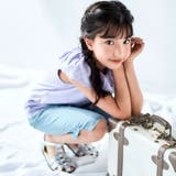 フラワー刺しゅうポケットストレッチウェザーカプリパンツ(90~160cm) | BeBe | 詳細画像11 