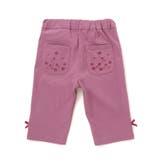 フラワー刺しゅうポケットストレッチウェザーカプリパンツ(90~160cm) | BeBe | 詳細画像13 