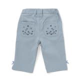 フラワー刺しゅうポケットストレッチウェザーカプリパンツ(90~160cm) | BeBe | 詳細画像15 