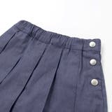 カラーデニムサイドボタンプリーツスカパン(90~150cm) | BeBe | 詳細画像11 