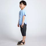 カラーデニムポイントロゴハーフパンツ(90~150cm) | BeBe | 詳細画像3