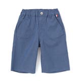 カラーデニムポイントロゴハーフパンツ(90~150cm) | BeBe | 詳細画像7