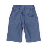 カラーデニムポイントロゴハーフパンツ(90~150cm) | BeBe | 詳細画像8