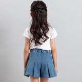ストレッチジョグデニムプリーツショートパンツ(90~150cm) | BeBe | 詳細画像4 