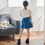 ストレッチジョグデニムプリーツショートパンツ(90~150cm) | BeBe | 詳細画像6 