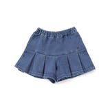 ストレッチジョグデニムプリーツショートパンツ(90~150cm) | BeBe | 詳細画像8 