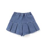 ストレッチジョグデニムプリーツショートパンツ(90~150cm) | BeBe | 詳細画像9 