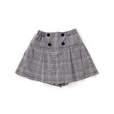 【お揃い】グレンチェックプリーツスカート風ショートパンツ(90~160cm) | BeBe | 詳細画像10