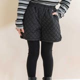 タフタキルティングサイドカットショートパンツ(90~150cm) | BeBe | 詳細画像1 