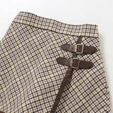 【お揃い】TRチェックパイピングラップスカート風ショートパンツ(100~150c… | BeBe | 詳細画像9 