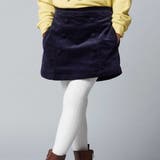 ネイビー | ストレッチコーデュロイダブルボタンショートパンツ(90~150cm) | BeBe