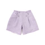 【お揃い】ツイード調フリンジショートパンツ(90~150cm) | BeBe | 詳細画像6 