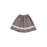 デニム 風 レース 切り替え ギャザー スカート(90~140cm) | BeBe | 詳細画像10