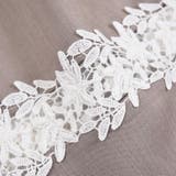 デニム 風 レース 切り替え ギャザー スカート(90~140cm) | BeBe | 詳細画像12