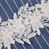 デニム 風 レース 切り替え ギャザー スカート(90~140cm) | BeBe | 詳細画像17