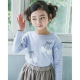 デニム 風 レース 切り替え ギャザー スカート(90~140cm) | BeBe | 詳細画像5