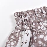 パッチワーク 風 フラワー プリント ミディ スカート(100~140cm) | BeBe | 詳細画像10