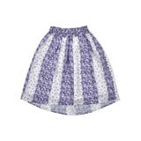 パッチワーク 風 フラワー プリント ミディ スカート(100~140cm) | BeBe | 詳細画像14