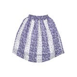 パッチワーク 風 フラワー プリント ミディ スカート(100~140cm) | BeBe | 詳細画像15