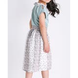 パッチワーク 風 フラワー プリント ミディ スカート(100~140cm) | BeBe | 詳細画像5