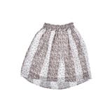 パッチワーク 風 フラワー プリント ミディ スカート(100~140cm) | BeBe | 詳細画像8