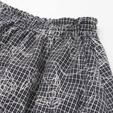 【お揃い】先染めチェックローズプリントミモレ丈スカート(110~160cm) | BeBe | 詳細画像7 