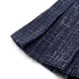 エタンセルラメツイードインナーパンツ付プリーツスカート | BeBe | 詳細画像10 