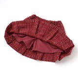 エタンセルラメツイードインナーパンツ付プリーツスカート | BeBe | 詳細画像18 