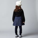 エタンセルラメツイードインナーパンツ付プリーツスカート | BeBe | 詳細画像6 