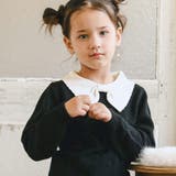 リボンカラーニットプルオーバー(90~150cm) | BeBe | 詳細画像4 