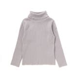 【日本製】リブニットタートルネック(80~150cm) | BeBe | 詳細画像12