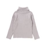 【日本製】リブニットタートルネック(80~150cm) | BeBe | 詳細画像13