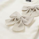 BIGリボンモチーフニットプルオーバー(100~150cm) | BeBe | 詳細画像11