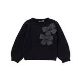 BIGリボンモチーフニットプルオーバー(100~150cm) | BeBe | 詳細画像12