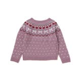 ノルディック求心柄ジャガードニットプルオーバー(90~150cm) | BeBe | 詳細画像11