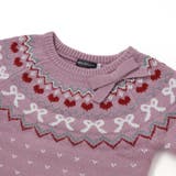ノルディック求心柄ジャガードニットプルオーバー(90~150cm) | BeBe | 詳細画像12