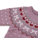 ノルディック求心柄ジャガードニットプルオーバー(90~150cm) | BeBe | 詳細画像14