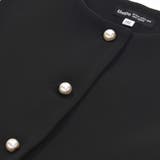 ダブルクロスパールボタンペプラムベスト(110~130cm) | BeBe | 詳細画像13