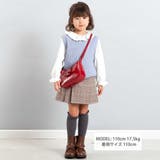 ケーブル編みクルーネックニットベスト(90~150cm) | BeBe | 詳細画像2