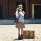 ケーブル編みクルーネックニットベスト(90~150cm) | BeBe | 詳細画像5