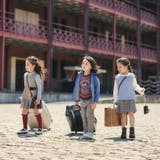 ケーブル編みクルーネックニットベスト(90~150cm) | BeBe | 詳細画像7