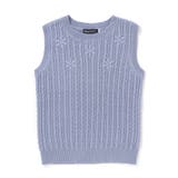 ケーブル編みクルーネックニットベスト(90~150cm) | BeBe | 詳細画像8